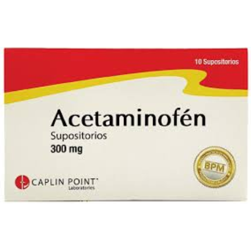 ACETAMINOFEN 300MG SUPOSITORIO X 1 (CAPLIN)